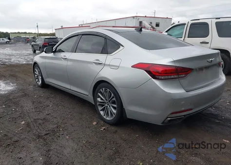 2017 Genesis G80 3.8 z USA, uszkodzony, nr VIN KMHGN4JE2HU188389